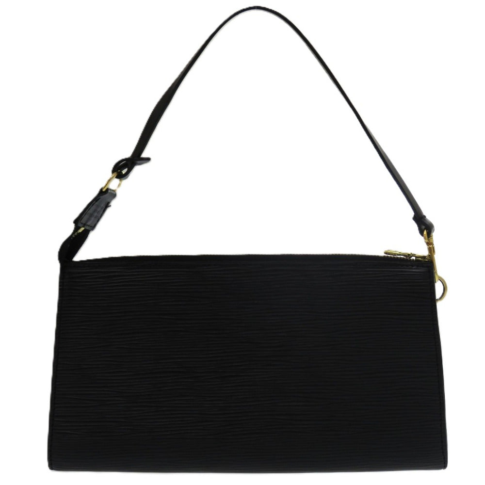 美品 ルイ ヴィトン アクセソワール エピ AR0064 ポーチ 黒 ゴールド金具 エピレザー ノワール LV 0669 ポシェット【中古】LOUIS VUITTON
