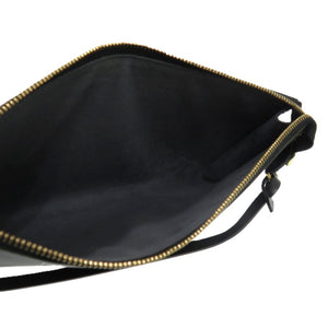 美品 ルイ ヴィトン アクセソワール エピ AR0064 ポーチ 黒 ゴールド金具 エピレザー ノワール LV 0669 ポシェット【中古】LOUIS VUITTON