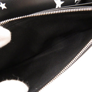 未使用 バレンシアガ 499207 レザー ブラック 長財布 黒 0679【中古】BALENCIAGA