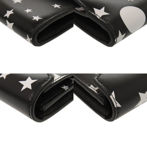 未使用 バレンシアガ 499207 レザー ブラック 長財布 黒 0679【中古】BALENCIAGA