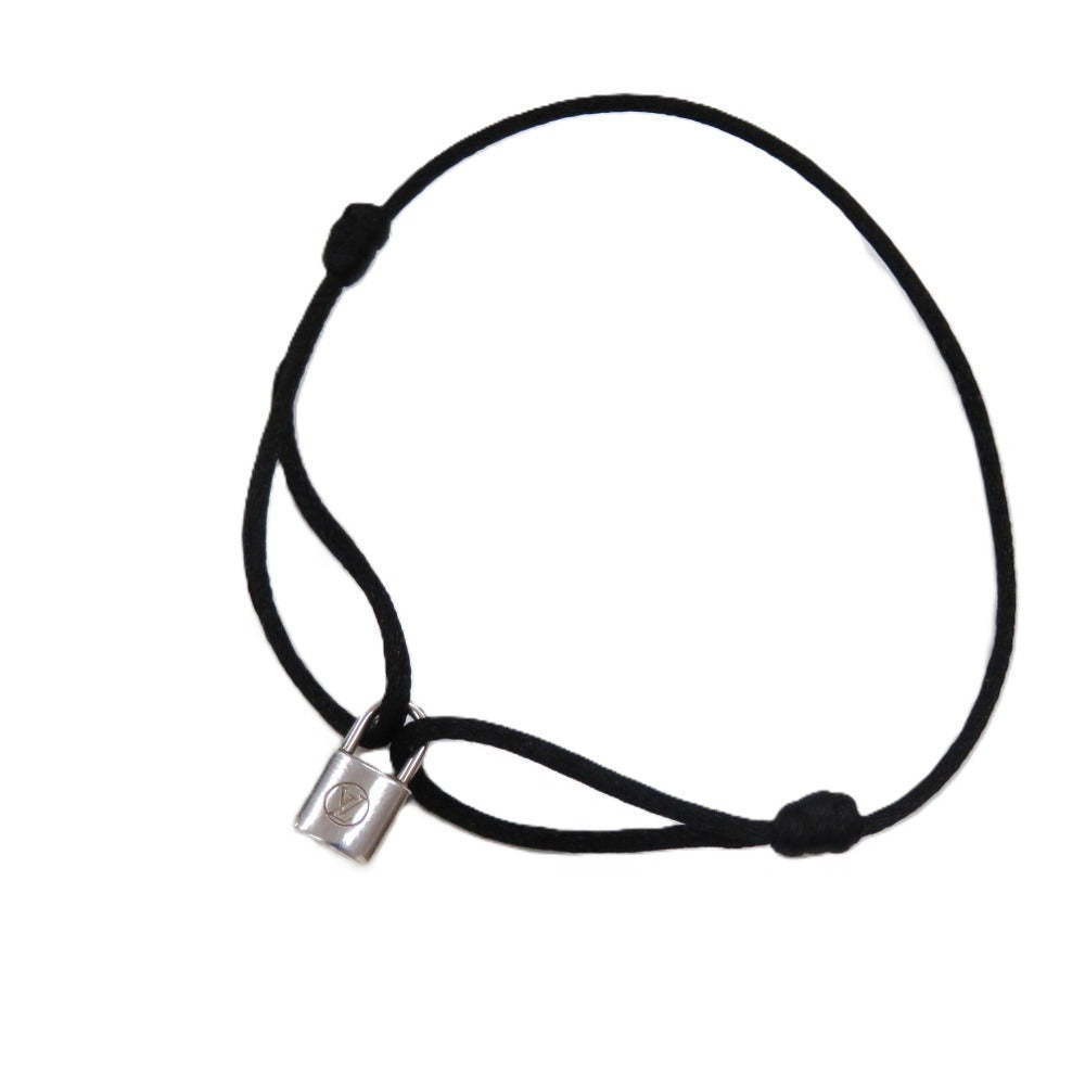 美品 ルイ ヴィトン ブラスレ ロックイット C09919 シルバー925 ブラック LV 0681 黒 ブレスレット【中古】LOUIS VUITTON