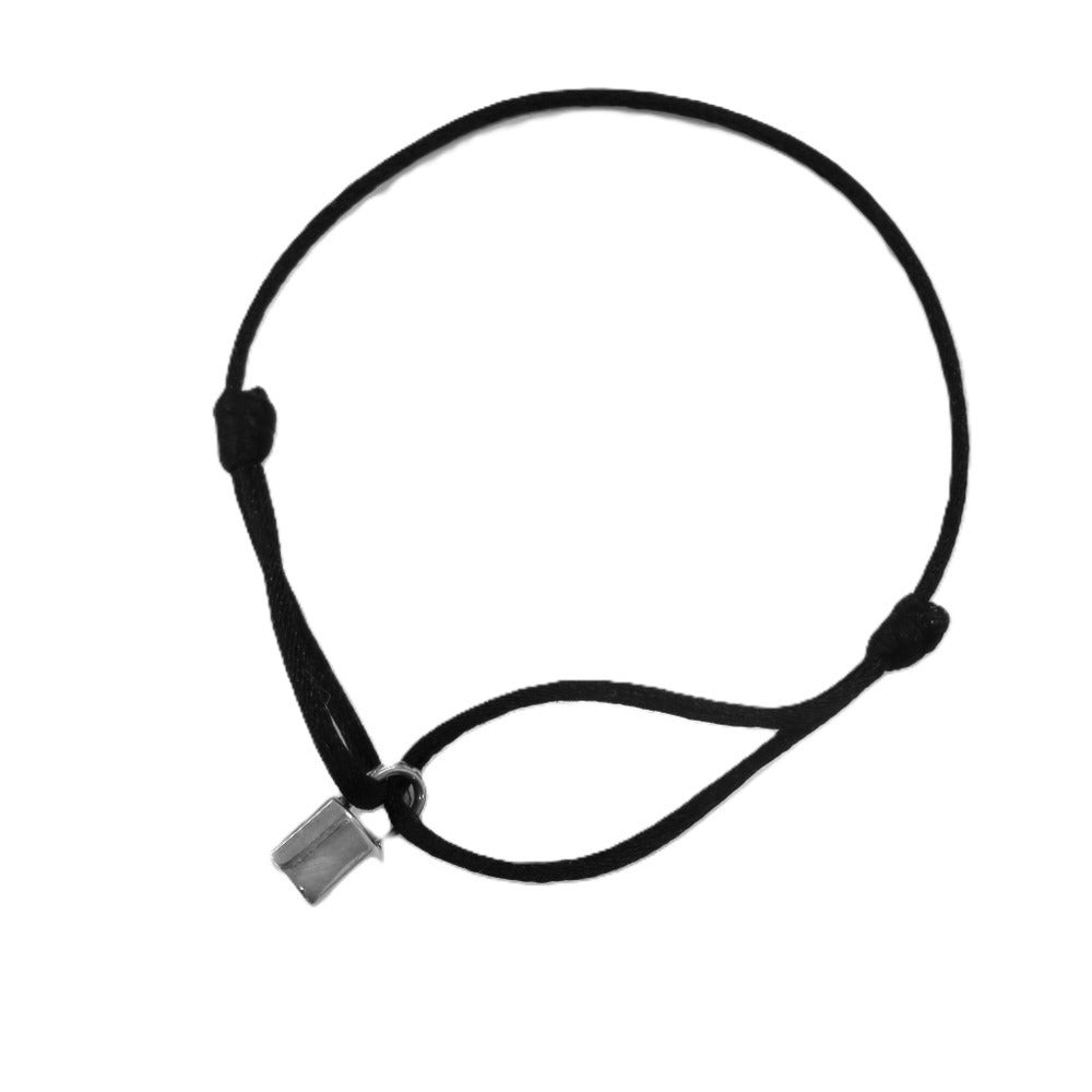 美品 ルイ ヴィトン ブラスレ ロックイット C09919 シルバー925 ブラック LV 0681 黒 ブレスレット【中古】LOUIS VUITTON