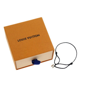 美品 ルイ ヴィトン ブラスレ ロックイット C09919 シルバー925 ブラック LV 0681 黒 ブレスレット【中古】LOUIS VUITTON