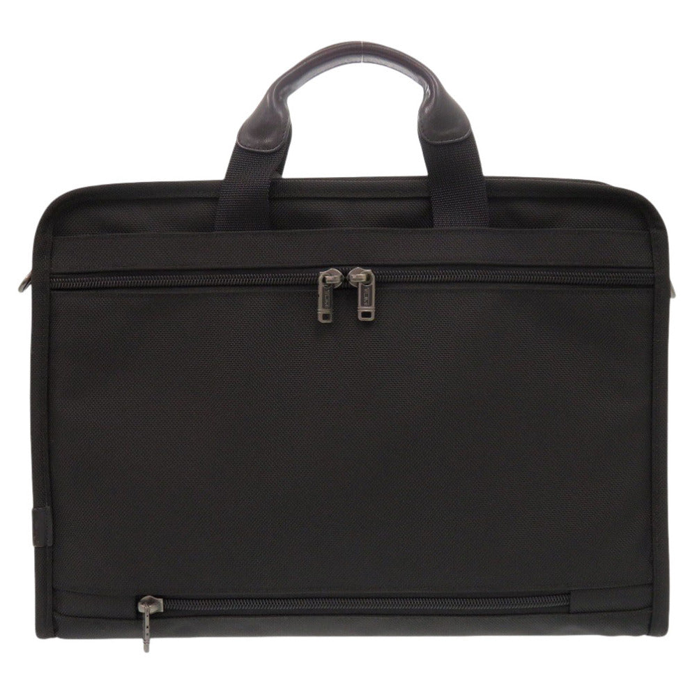 美品 トゥミ 2WAY ナイロン ブラック ビジネスバッグ 黒 0695【中古】TUMI