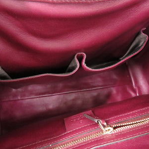 美品 グッチ ソーホー 2way 336751 525040 レザー パープル 0696 紫 トートバッグ【中古】GUCCI