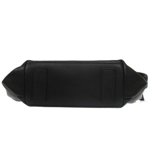 美品 プラダ レザー ブラック 0701 黒 メッセンジャーバッグ ショルダーバッグ【中古】PRADA