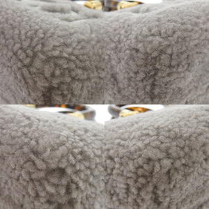 新品同様 フェンディ 2WAY 8BS067 ムートン グレー ハンドバッグ 0704【中古】FENDI