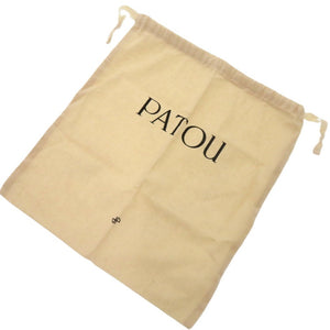 新品同様 パトゥ カーフ ブラック 0711 黒 ショルダーバッグ【中古】PATOU
