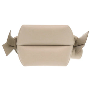 新品同様 アクネストゥディオズ MUSUBI レザー ベージュ 2WAY ハンドバッグ ショルダーバッグ 0712【中古】ACNE STUDIOS