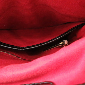 新品同様 メゾン マルジェラ ショルダー 5AC スモール レザー ブラック レオパード 0720 ハンドバッグ【中古】Maison Margiela