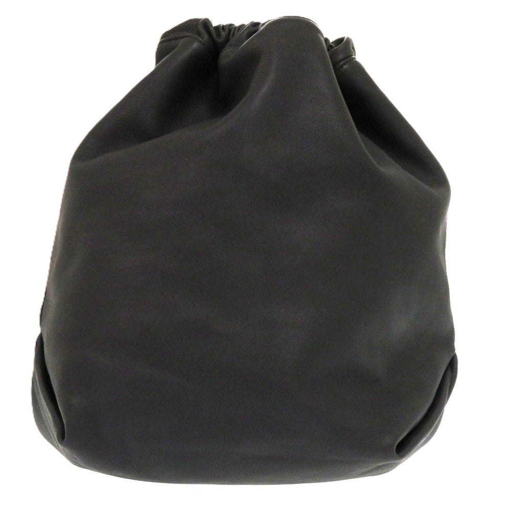 サンローランパリ テディバケット カーフ グレー 0734 ショルダーバッグ【中古】SAINT LAURENT PARIS