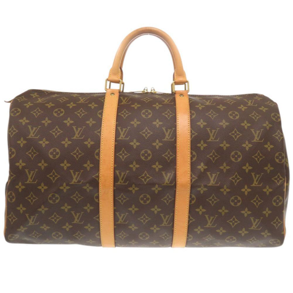 ルイ ヴィトン キーポル50 モノグラム M41426 ボストンバッグ LV 0740【中古】LOUIS VUITTON