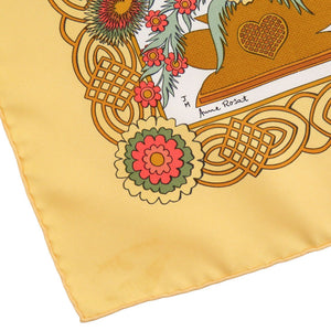 美品 エルメス カレ90 Decoupages 切り絵 シルク マルチカラー スカーフ 0750【中古】HERMES