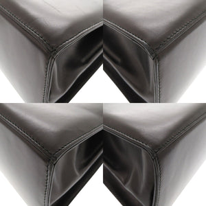 サルヴァトーレフェラガモ ガンチーニ 21 2181 レザー ブラック 2WAY ハンドバッグ ショルダーバッグ 黒 0754【中古】Salvatore Ferragamo