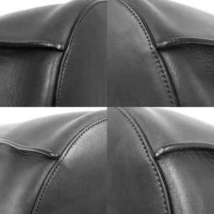 美品 セリーヌ ビッグバッグ バケット レザー ブラック 0761 黒 ショルダーバッグ【中古】CELINE