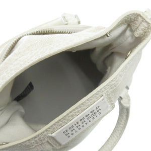 新品同様 メゾン マルジェラ 5AC マイクロ S56WG0081 レザー グレージュ 0762 ショルダーバッグ【中古】Maison Margiela