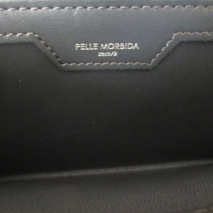 美品 ペッレモルビダ レザー グレー ラウンドファスナー長財布 財布 0780【中古】PELLE MORBIDA