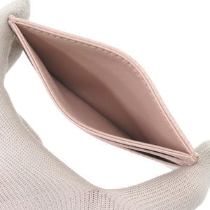 新品同様 クリスチャンディオール レザー ピンク カードケース 0786【中古】Christian Dior