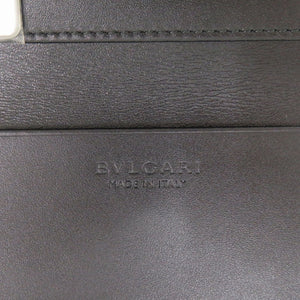 未使用品 ブルガリ セルペンティ スカリエ マン レザー ブラック キーケース 黒 0799【中古】BVLGARI メンズ