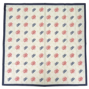美品 ルイ ヴィトン ヴァージルアブロー NIGO コラボ ハンカチ バンダナ ハート柄 コットン シルク LV 0804【中古】LOUIS VUITTON