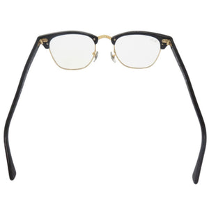 レイバン CLUBMASTER クラブマスター RB3016 プラスチック ブラック ゴールド サングラス メガネ 0824【中古】Ray-Ban
