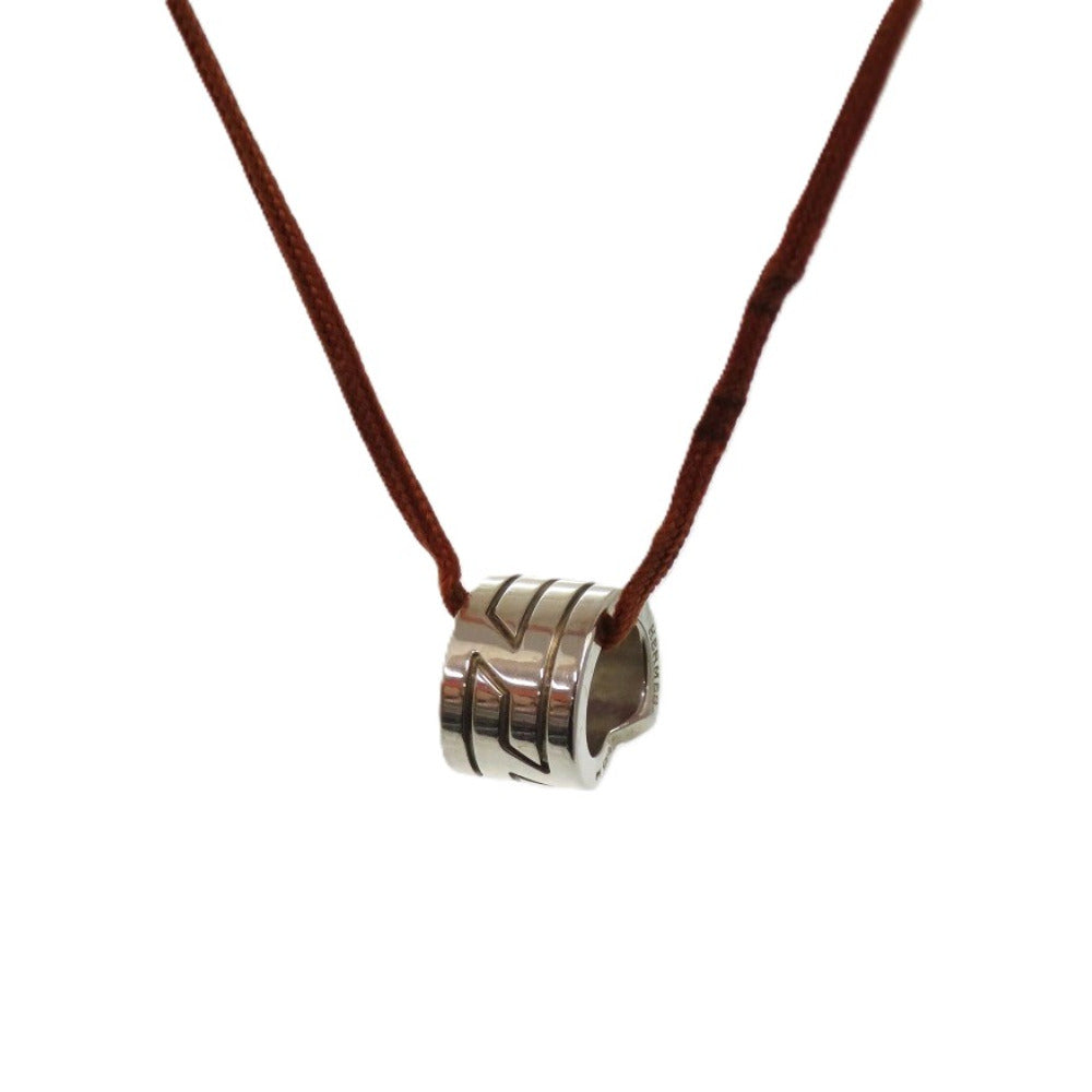 エルメス ムーブアッシュネックレス イタリーク シルバー925 オレンジ 0830 チョーカー【中古】HERMES