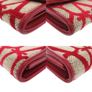 新品同様 ヴァレンティノ ガラヴァーニ トワル イコノグラフ 2W2P0Y72HUJ レザー レッド カードケース 赤 0840【中古】Valentino Garavani