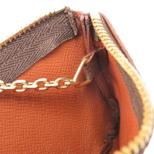美品 ルイ ヴィトン ポシェットクレ モノグラム M62650 モノグラムキャンバス ブラウン LV 0843 コインケース【中古】LOUIS VUITTON