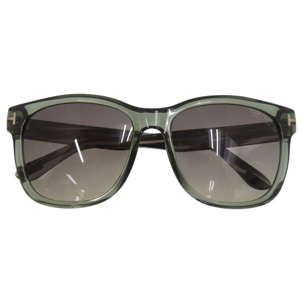 美品 トムフォード TF395 20D プラスチック グリーン サングラス 0864【中古】TOM FORD