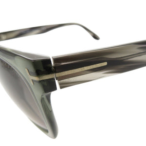 美品 トムフォード TF395 20D プラスチック グリーン サングラス 0864【中古】TOM FORD