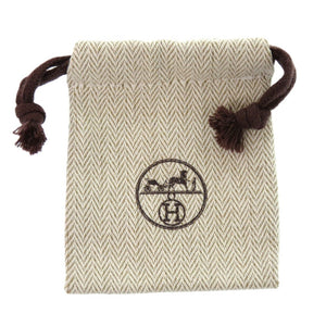 新品同様 エルメス ミニ ポップアッシュ ポップH ブラウン ゴールド金具 ピアス 茶 0869 【中古】 HERMES