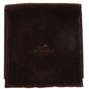 エルメス トリンカフ バングル ステンレス ブラック シルバー金具 黒バングル 0872【中古】HERMES