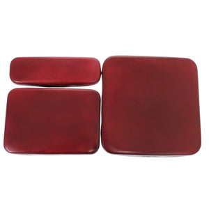 新品同様 サルヴァトーレフェラガモ オパンケ デスク トレイ セット レザー レッド 赤 0893【中古】Salvatore Ferragamo