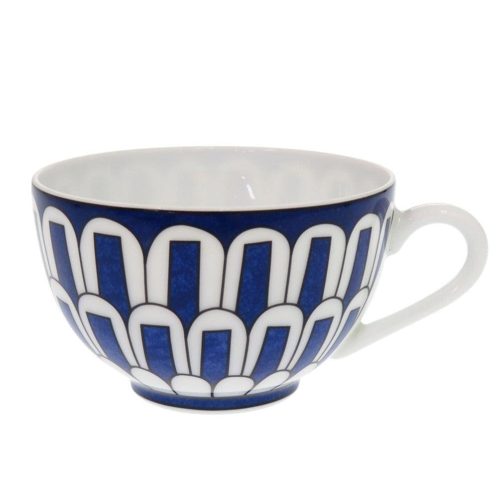 未使用 エルメス ブルー ダイユール ティーカップ ポーセリン ブルー マグカップ 青 0894【中古】HERMES