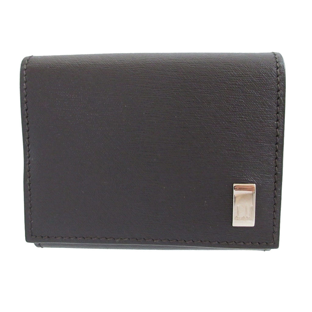 新品同様 ダンヒル メンズ レザー ブラウン 茶 コインケース 財布 0919【中古】dunhill