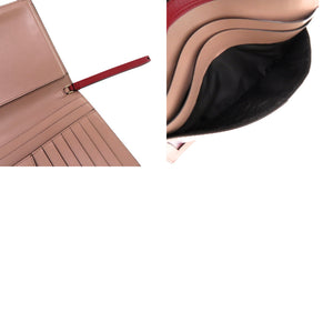 新品同様 ブルガリ セルペンティ SERPENTI FOREVER CONTINENTAL SMARTPHONE レザー ルビーレッド 赤 二つ折り財布 0923【中古】BVLGARI