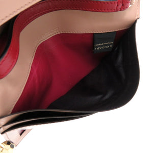 新品同様 ブルガリ セルペンティ SERPENTI FOREVER CONTINENTAL SMARTPHONE レザー ルビーレッド 赤 二つ折り財布 0923【中古】BVLGARI