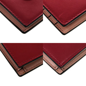 新品同様 ブルガリ セルペンティ SERPENTI FOREVER CONTINENTAL SMARTPHONE レザー ルビーレッド 赤 二つ折り財布 0923【中古】BVLGARI