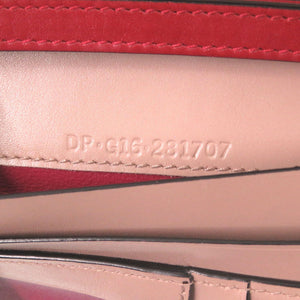 美品 ブルガリ セルペンティ レザー レッド 二つ折り財布 二つ折り長財布 赤 0923 【中古】 BVLGARI