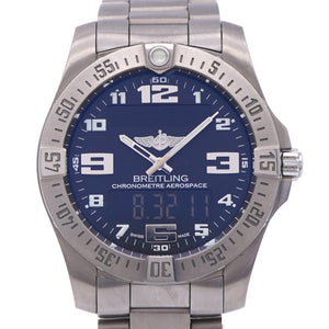 美品 ブライトリング エアロスペース エヴォ E79363 クオーツ 腕時計 チタン 0955【中古】BREITLING メンズ
