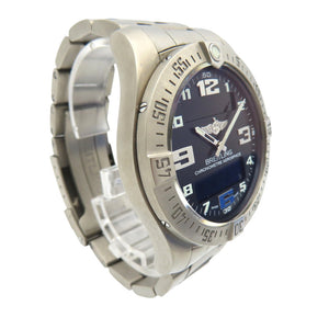 美品 ブライトリング エアロスペース エヴォ E79363 クオーツ 腕時計 チタン 0955【中古】BREITLING メンズ