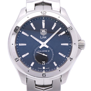 タグホイヤー リンク キャリバー6 WAT2110.BA0950 自動巻き 腕時計 SS ブラック 黒文字盤 0962【中古】TAG HEUER メンズ