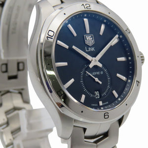 タグホイヤー リンク キャリバー6 WAT2110.BA0950 自動巻き 腕時計 SS ブラック 黒文字盤 0962【中古】TAG HEUER メンズ