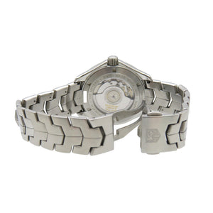 タグホイヤー リンク キャリバー6 WAT2110.BA0950 自動巻き 腕時計 SS ブラック 黒文字盤 0962【中古】TAG HEUER メンズ