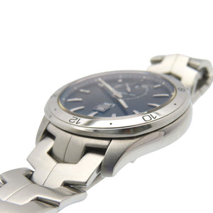 タグホイヤー リンク キャリバー6 WAT2110.BA0950 自動巻き 腕時計 SS ブラック 黒文字盤 0962【中古】TAG HEUER メンズ