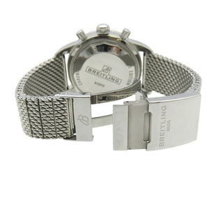 新品同様 ブライトリング スーパーオーシャン ヘリテージII A13313 自動巻き 腕時計 SS ブラック 黒文字盤 0963【中古】BREITLING メンズ