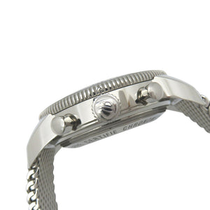 新品同様 ブライトリング スーパーオーシャン ヘリテージII A13313 自動巻き 腕時計 SS ブラック 黒文字盤 0963【中古】BREITLING メンズ