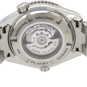 オメガ シーマスター プラネットオーシャン 232.30.38.20.01.002 自動巻き 腕時計 SS ブラック 黒文字盤 0965【中古】OMEGA