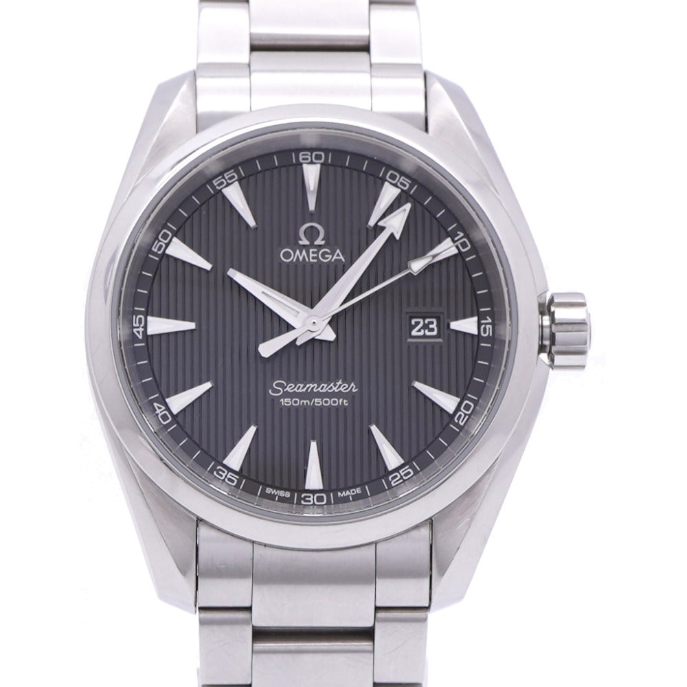 オメガ シーマスター アクアテラ 231.10.39.61.06.001 クオーツ 腕時計 SS グレー文字盤 0966【中古】OMEGA メンズ