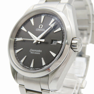 オメガ シーマスター アクアテラ 231.10.39.61.06.001 クオーツ 腕時計 SS グレー文字盤 0966【中古】OMEGA メンズ